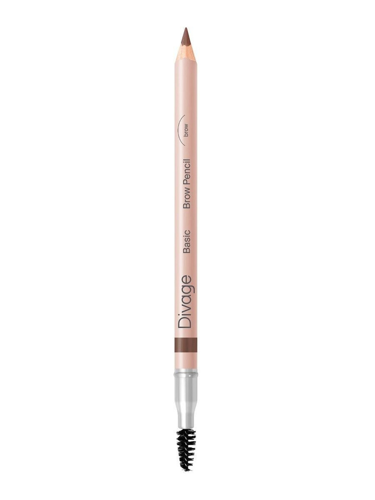 Карандаш для бровей DIVAGE Brow Pencil Basic, тон 02 #1