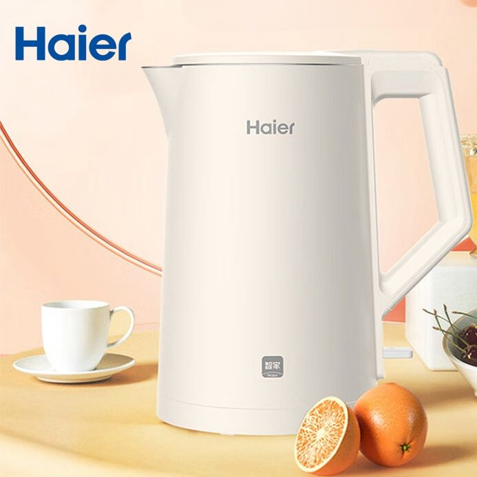 Haier Электрический чайник Haier Электрический умный чайник;с функцией подогрева;K1-DP02M, бежевый  #1