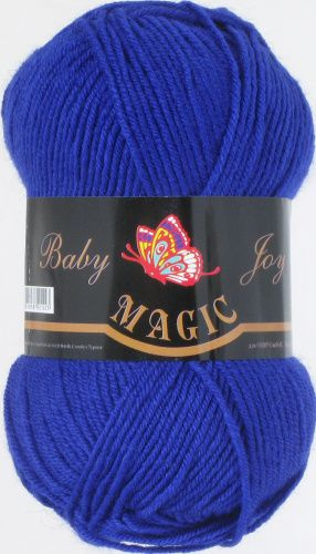 Пряжа Baby Joy (Magic). цвет 5710 электрик, 50гр/133м,70% акрил 30% шерсть,5 шт в упаковке  #1