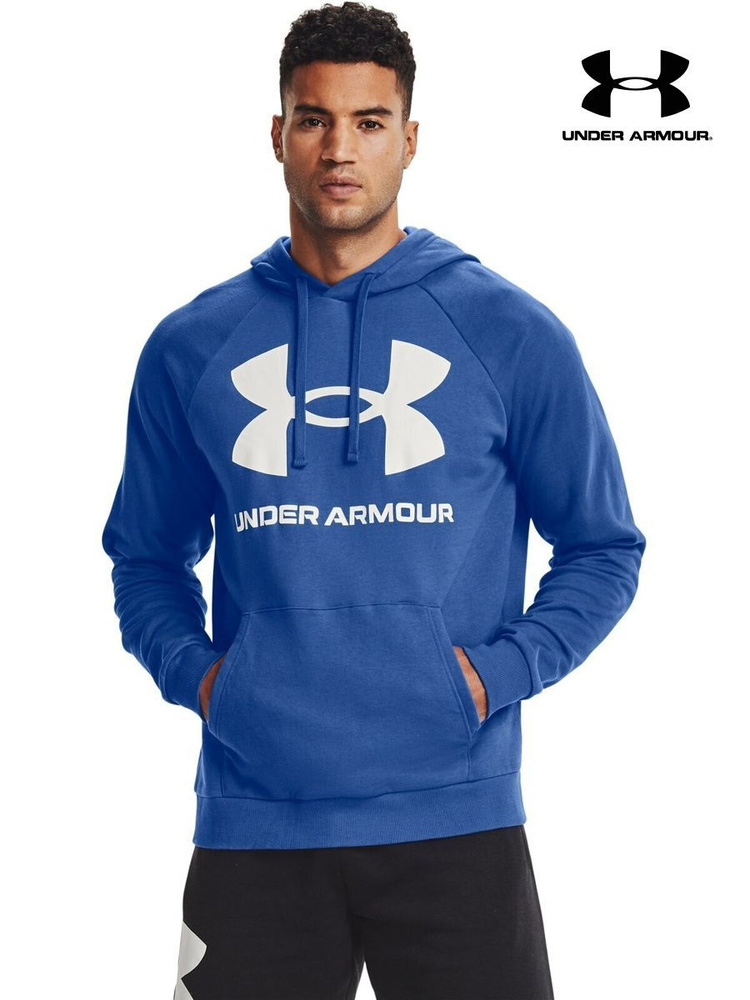 Худи Under Armour UA Rival Fleece Big Logo HD #1