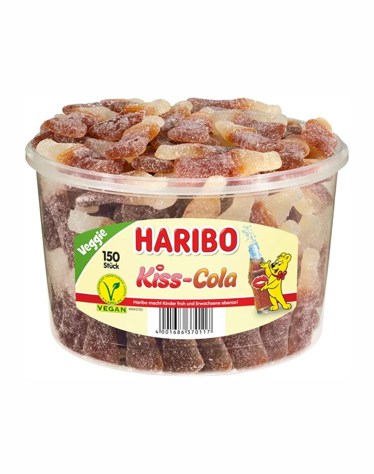 Мармелад Haribo Veggie Kiss-Cola, 1350 гр #1