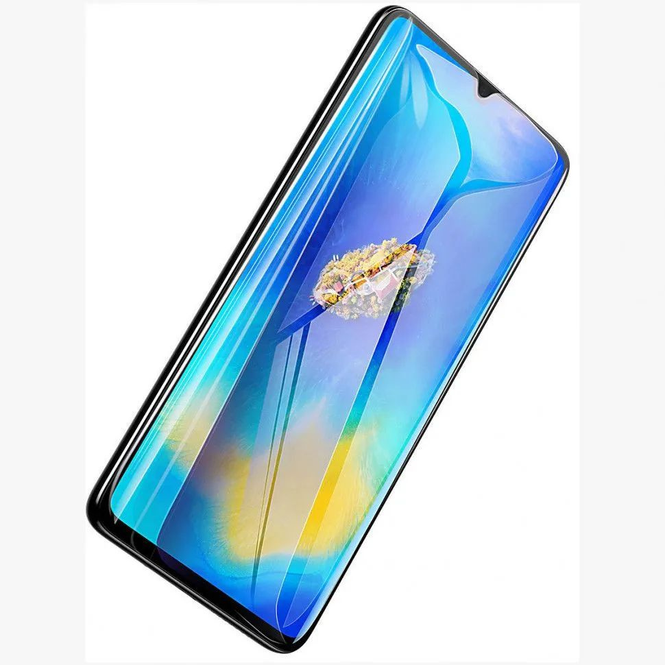 VЗащитное стекло Baseus 0.3mm Full Screen Anti-bluelight Tempered Glass Film для Huawei Mate20 X (SGHWMATE20X-KB01) #1