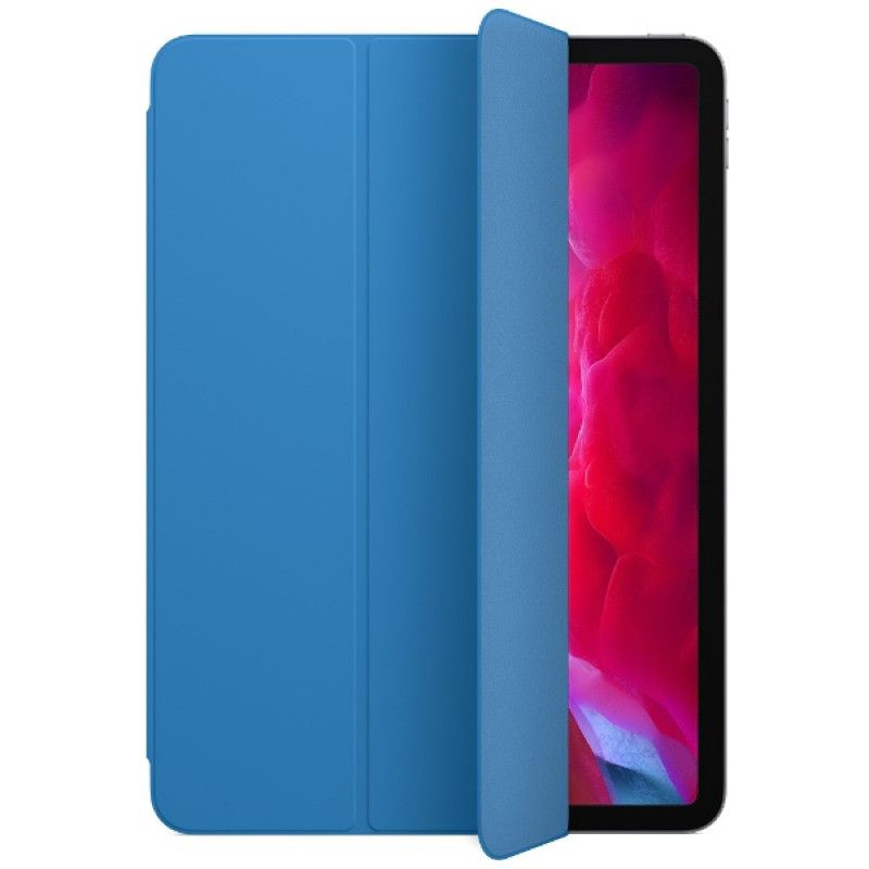 Чехол ультратонкий магнитный Smart Folio для iPad Pro 11"(M4) 2024 года, светло-синий (Surf Blue)  #1