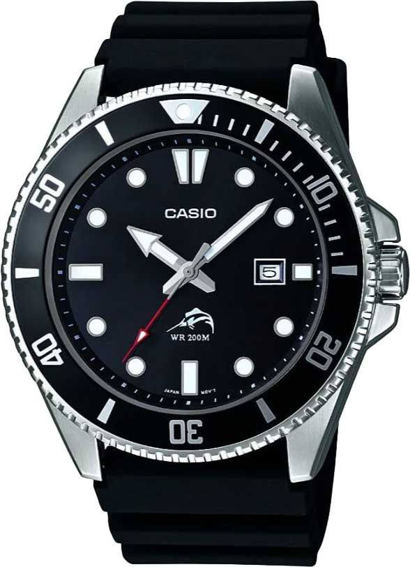 Кварцевые подводные японские наручные часы Casio Duro #1