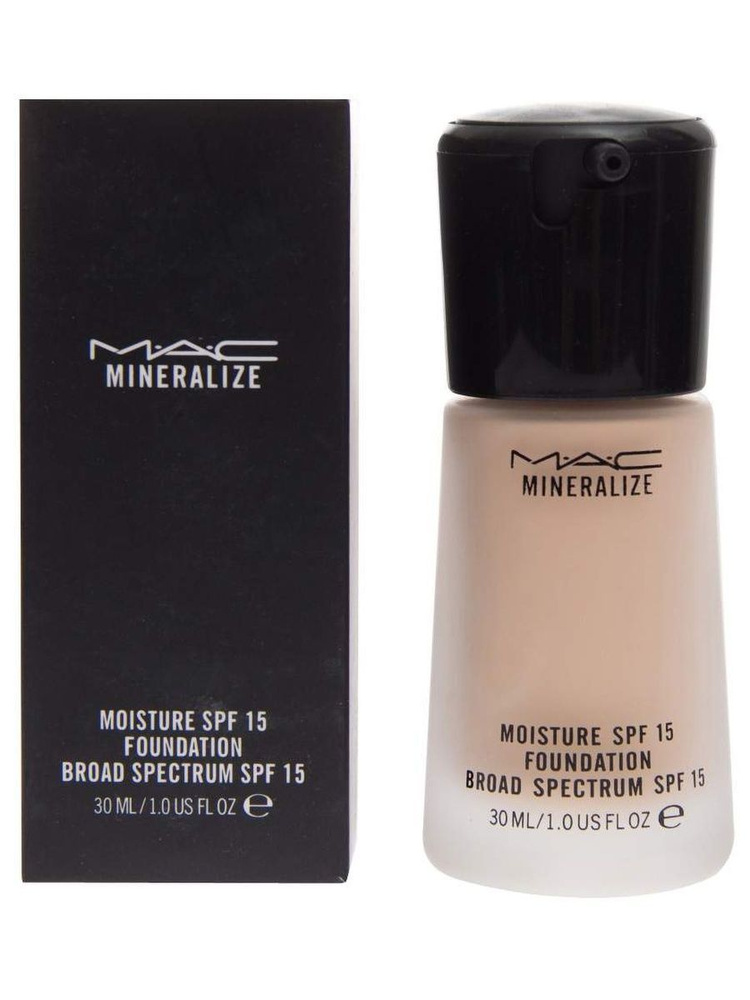 MAC Studio. Минеральная тональная основа для лица / MAC Mineralize Moisture Foundation, SPF 15, ТОН NC15, #1