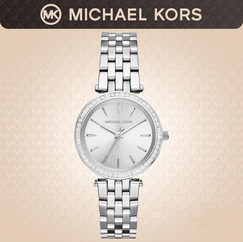 Michael Kors MK3364. Часы наручные женские кварцевые классические Майкл Корс. Со стрелками, круглым корпусом #1