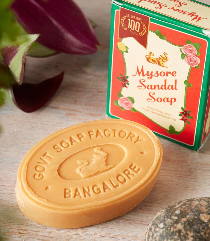 Мыло сандаловое Майсор (Mysore Sandal soap Karnataka), 75 грамм #1