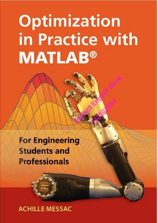 Optimization in Practice with MATLAB For Engineering #1