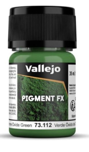 Краска Vallejo серии Pigment - Oxide Green 35ml. #1