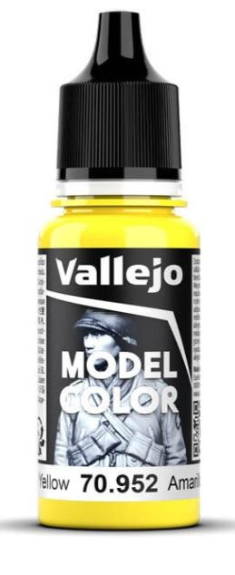 Краска Vallejo серии Model Color - Lemon Yellow (17 мл) #1