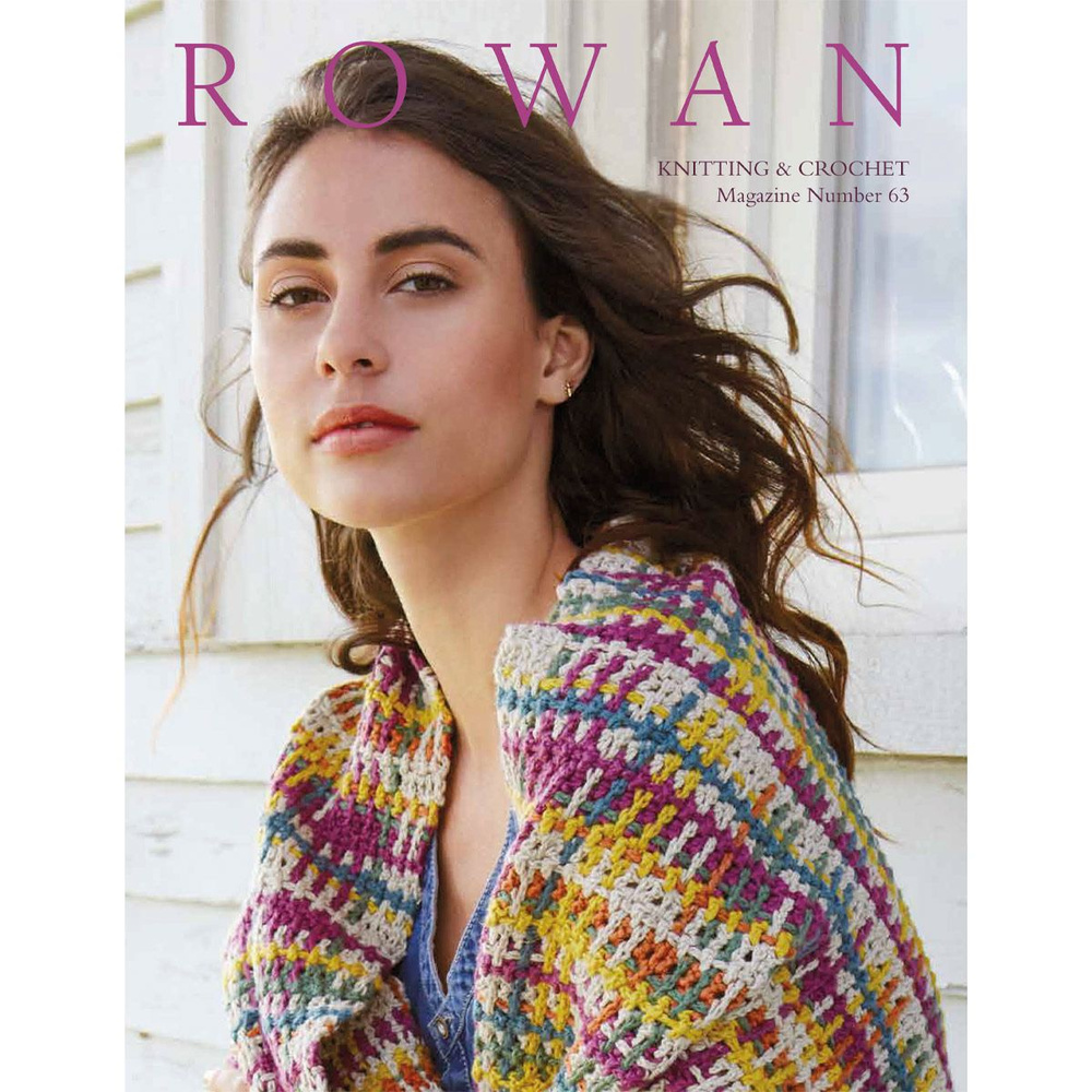 Журнал Rowan "Knitting & Crochet Magazine 63", ZM63 со схемами для вязания спицами и крючком, с переводом #1