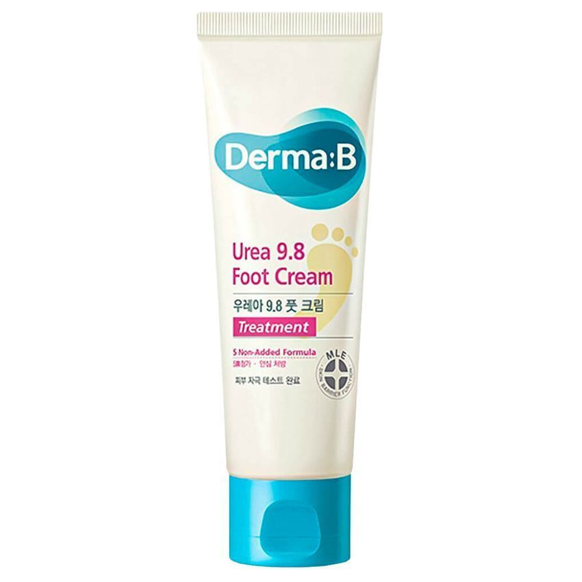 Derma:B Urea 9.8 Foot Cream Смягчающий ламеллярный крем для ног с мочевиной 80мл  #1