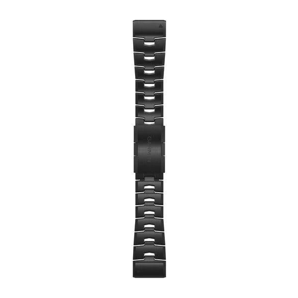 Ремни Garmin Quickfit 26 Vented Titanium Bracelet Carbon gray #1