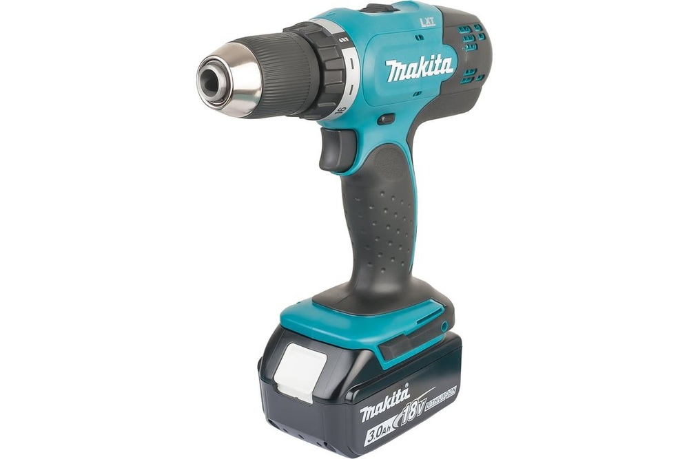 Аккумуляторная дрель-шуруповерт Makita LXT DDF453RFE #1