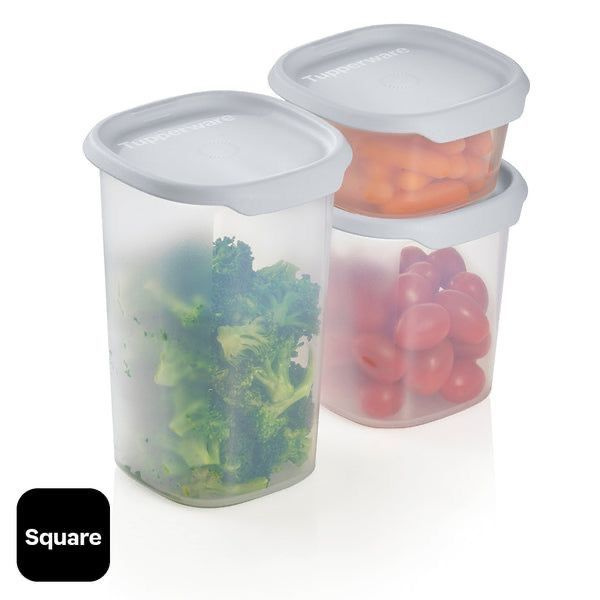 Tupperware Контейнер пищевой, 370 мл, 810 мл, 1250 мл, 3 шт #1