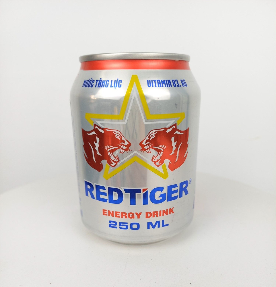 Энергетический напиток Energy drink Red Tiger Сapitan ( Рэд Тайгер Капитан ) 6 шт х 250 мл. Вьетнам  #1