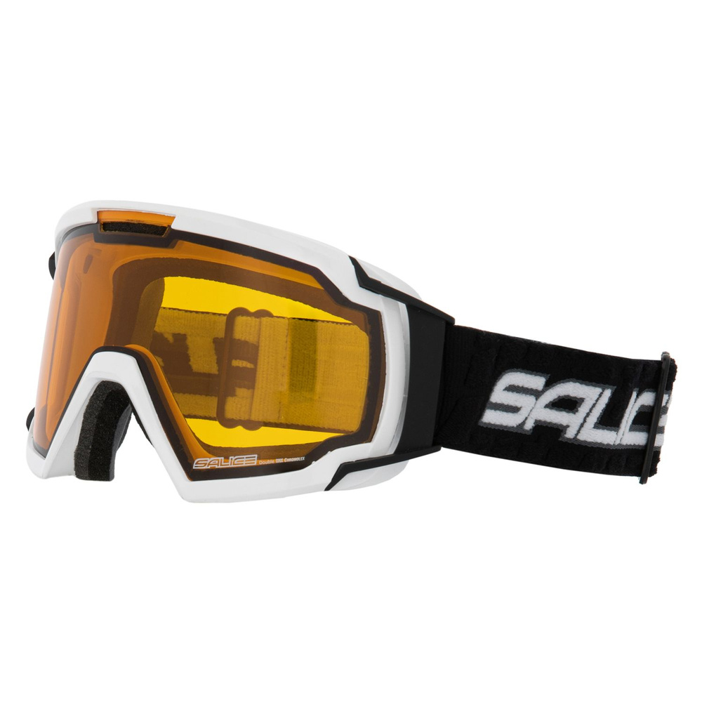 Маска Горнолыжная Salice 618Dacrxf White-Black/Dacrx Yellow S1-S2 (Б/Р) #1