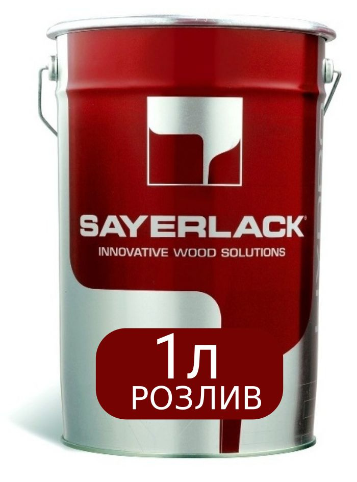 Морилка полупрозрачная по дереву 1л., красная Sayerlack XM 7201/25  #1