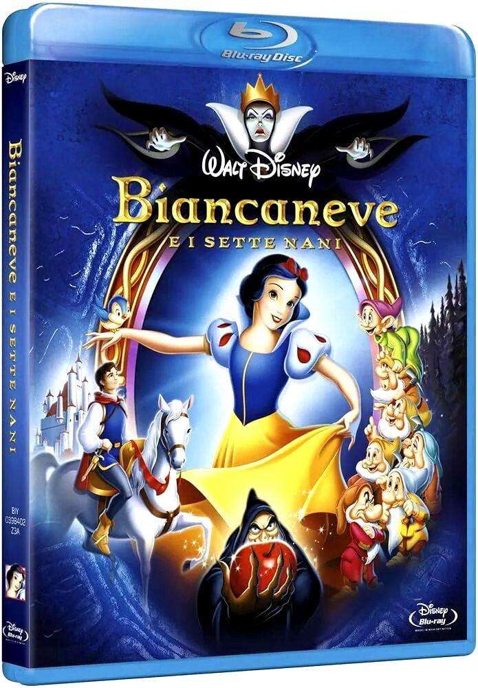 Disney. Белоснежка и семь гномов. Blu-ray. Мультфильм 1937 года. Мюзикл, семейный, фэнтези, приключения, #1