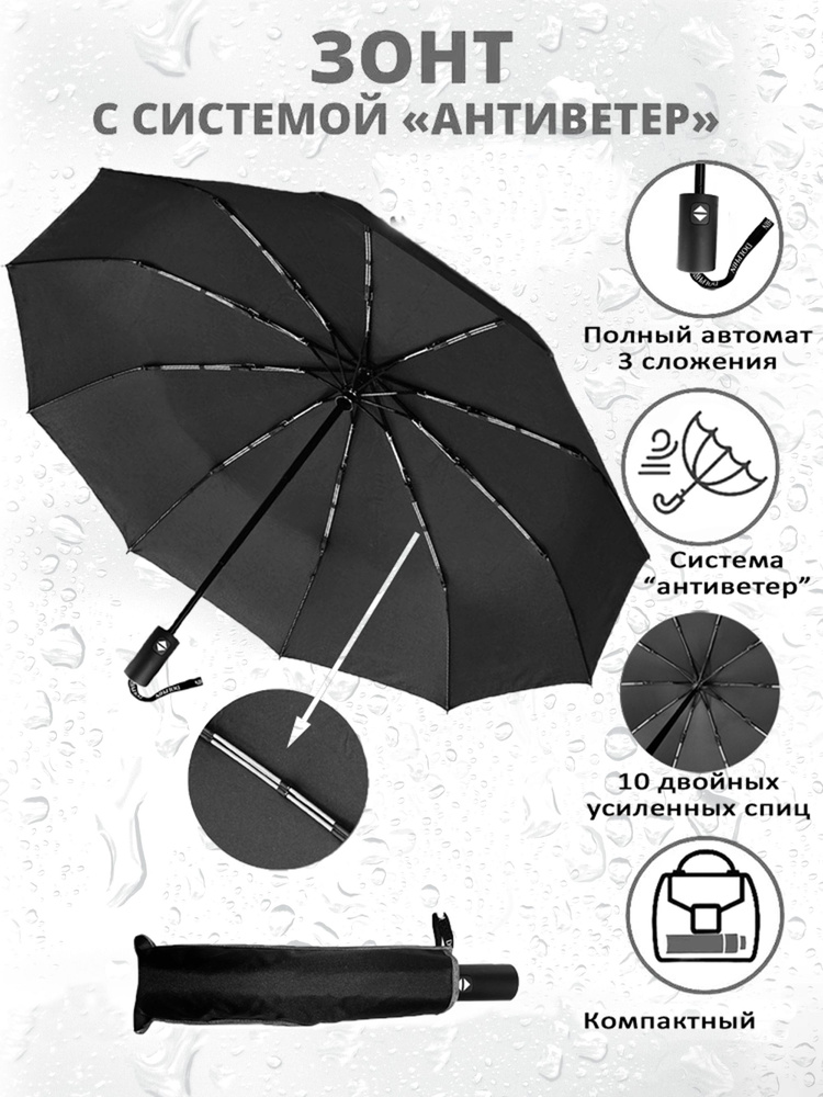 DOLPHIN UMBRELLA Умный зонт Полный автомат #1