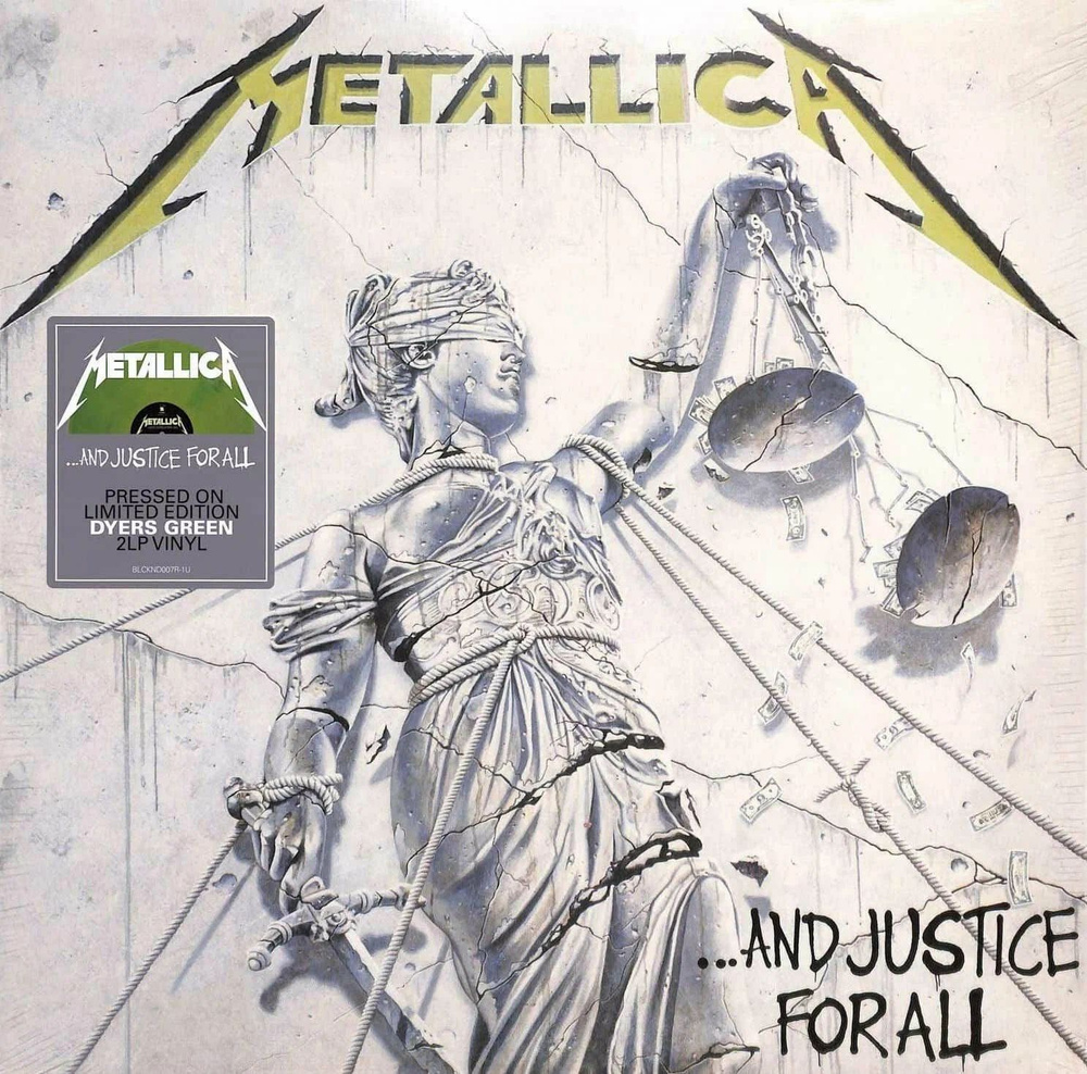 Metallica. ...And Justice For All (2LP, Limited Edition, Green Vinyl/Виниловая пластинка)  #1