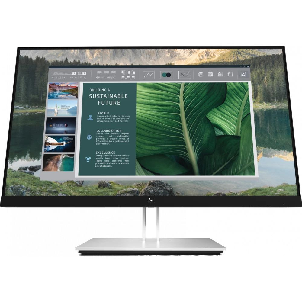 HP 23.8" Монитор E24u, черный #1