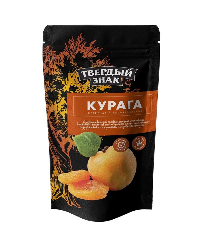 Курага Твердый знак Премиум без косточки, 200г #1