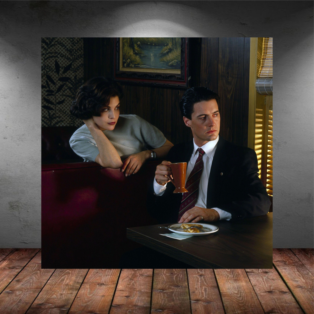 Print163 Постер "Twin Peaks2", 60 см х 60 см #1