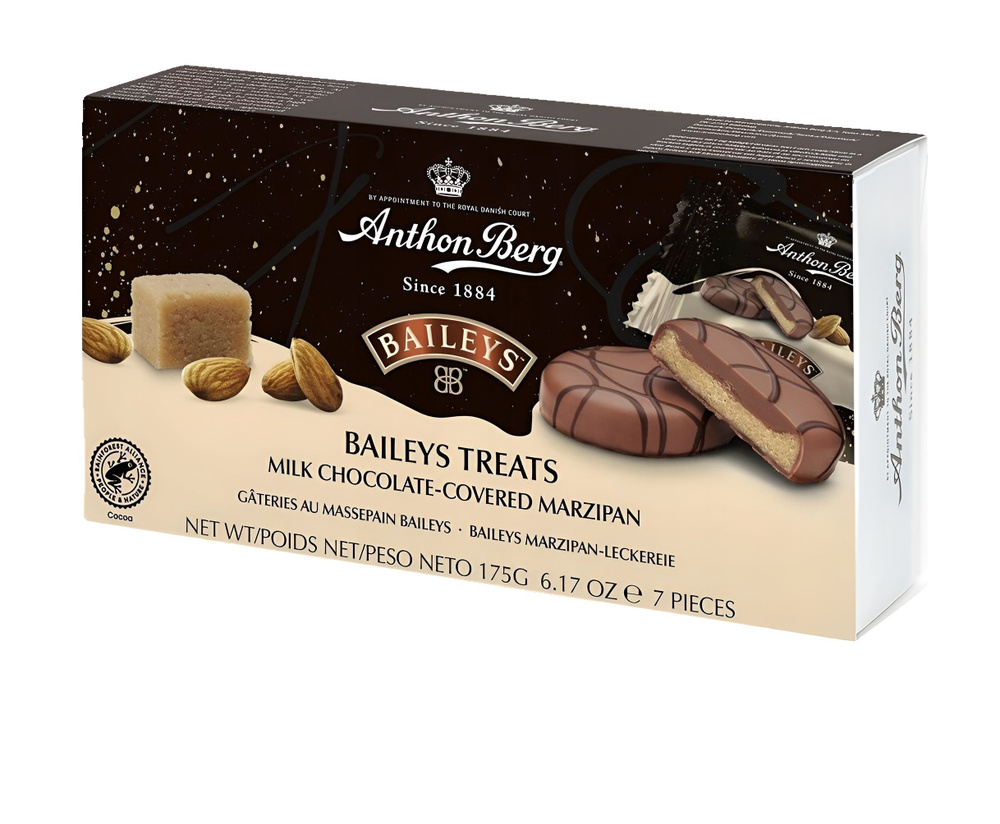 Anthon Berg Шоколадные конфеты с марципаном и ликером Baileys Treats 175 гр  #1