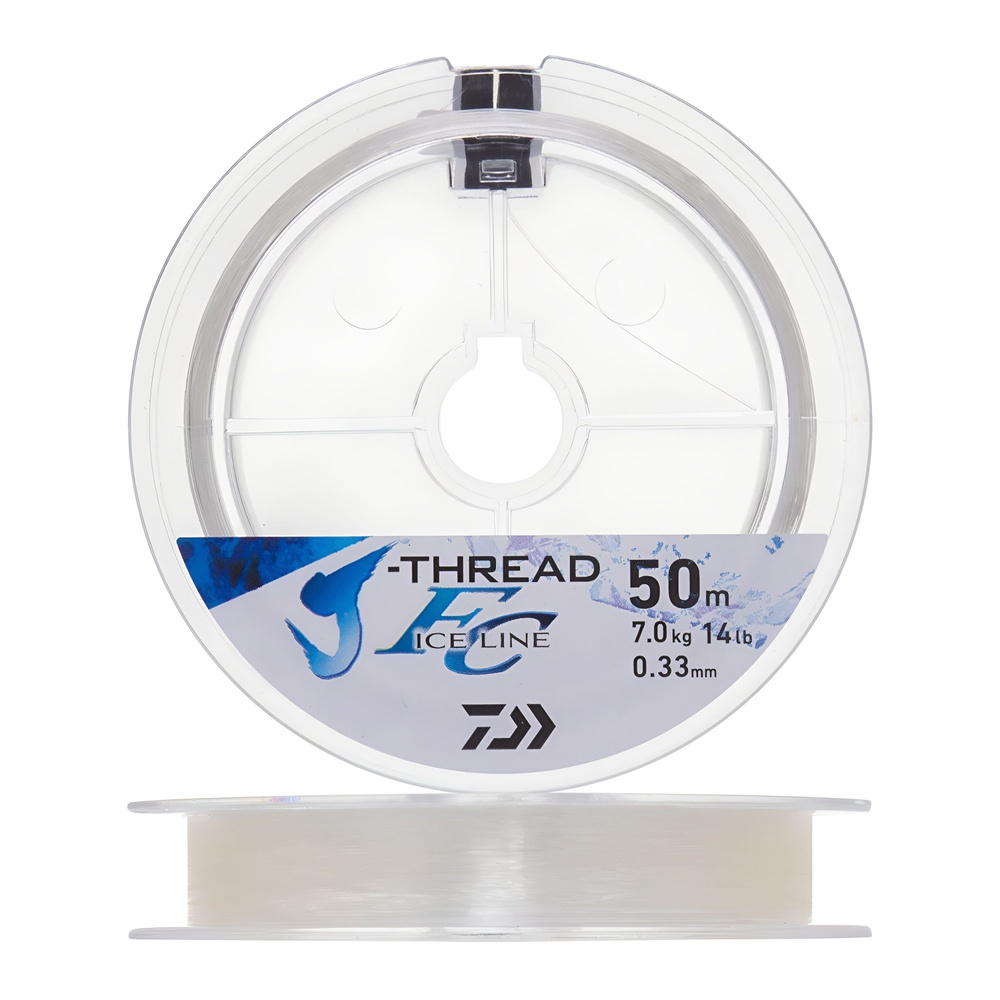 Леска зимняя флуорокарбон Daiwa J-Thread Fc Ice Line 0.33 #1