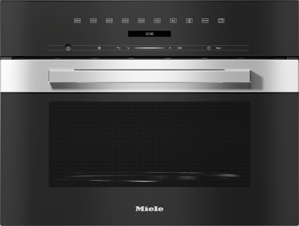 Микроволновая печь Miele M7244TC CLST черный #1