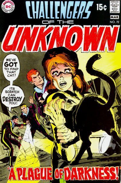 Challengers of the Unknown #72, 1970. Оригинальный комикс на английском языке.  #1