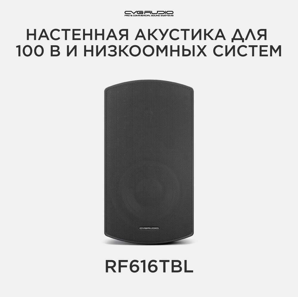 CVGAUDIO RF616TBL Двухполосная настенная акустическая система  #1