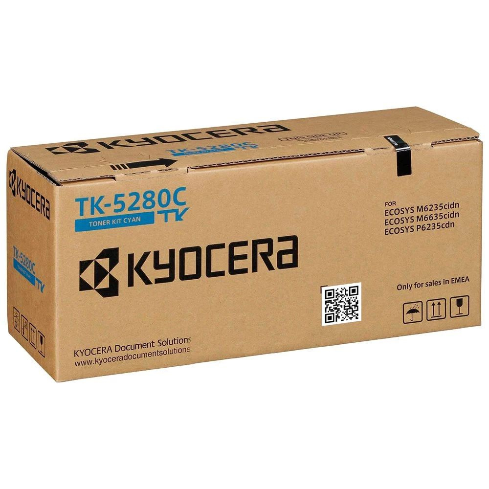 Картридж Kyocera TK-5280C (1T02TWCNL0) для Kyocera Ecosys M6235cidn/ M6635cidn/ P6235cdn, cyan, 11000 #1