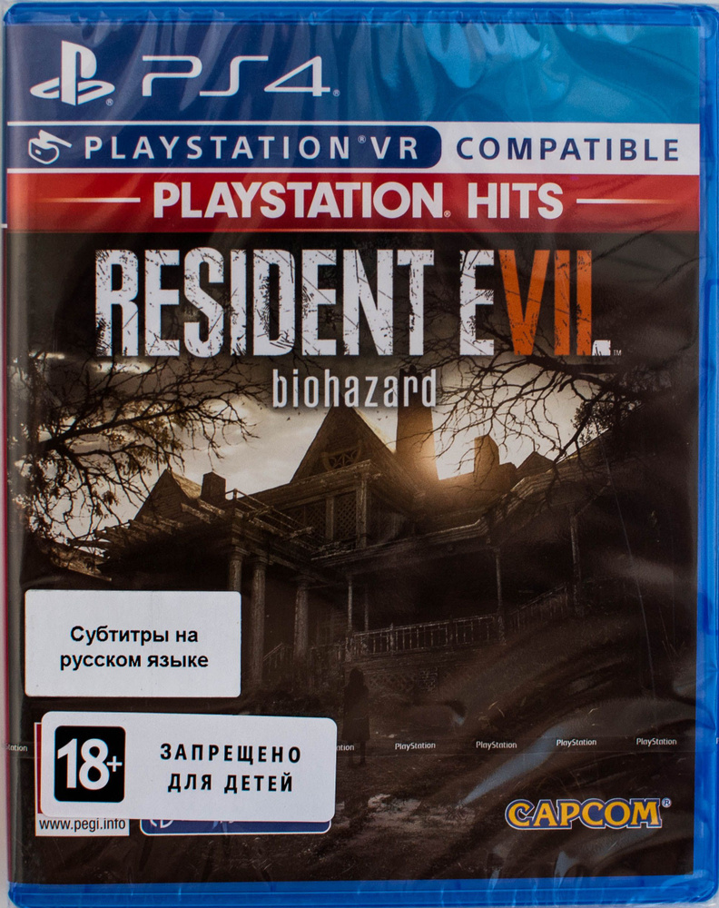 Игра для приставки PS4 Resident Evil 7 Biohazard PS VR русские субтитры  #1