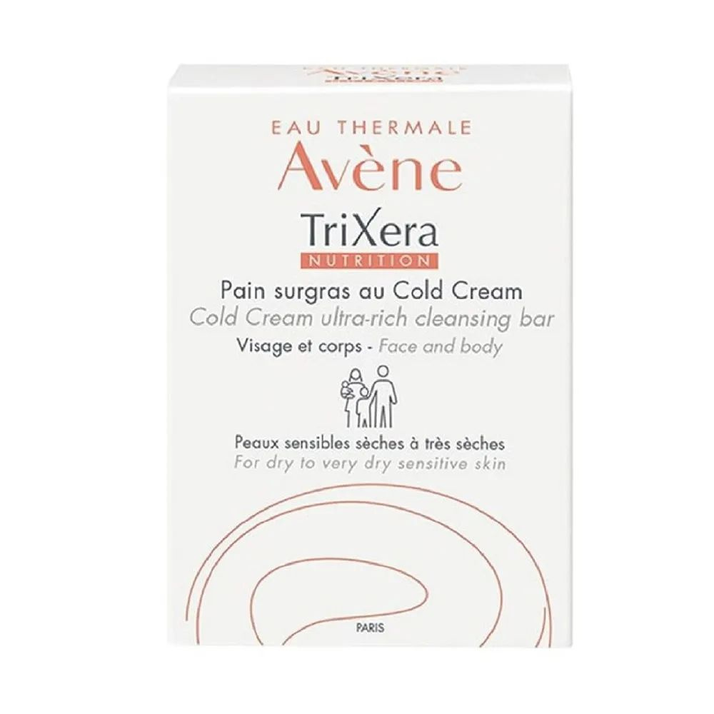 Avene Ультрапитательное мыло с колд-кремом TRIXERA 100 гр #1