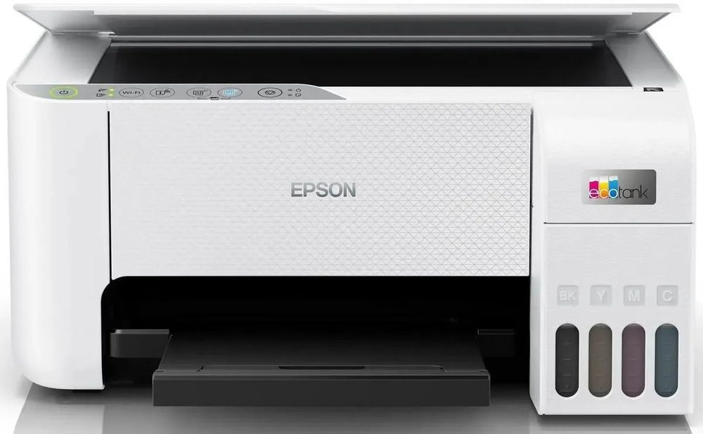 МФУ струйный Epson L3256 C11CJ67421/504/524/516, A4, WiFi, белый #1