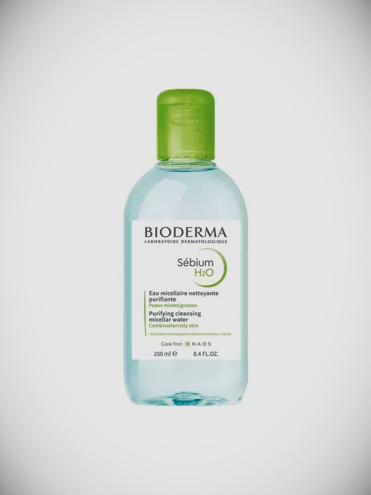 BIODERMA Sebium H2O Purifying cleansing micellar water Себиум Н2О Мицеллярная вода 250 мл  #1