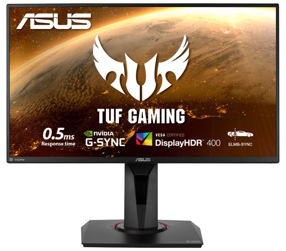 24.5" Монитор TUF GAMING VG258QM/Встроенный динамик/TN/280Hz/0.5msGTG/HDR400_xsq-TUF GAMING VG258QM, #1