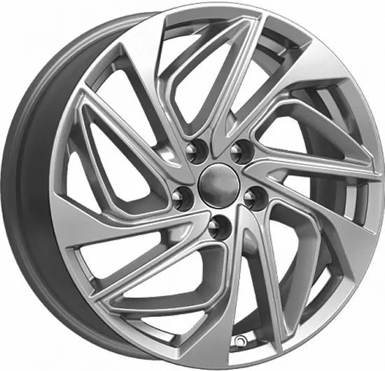 Carwel Калкан 206 Колесный диск Литой 17x7" PCD5х114.3 ET51 D67.1 #1