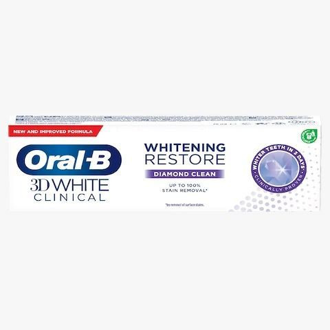 Oral-B Зубная паста Pro-3D White Clinical, Сияющая белизна, 75 мл #1