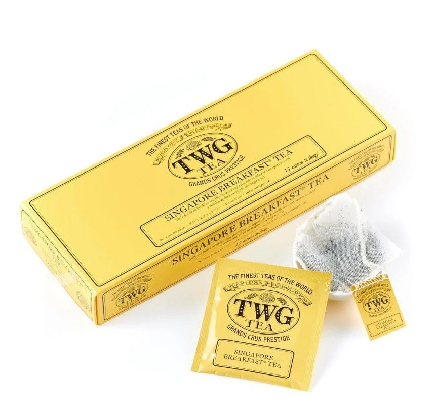 Чай TWG Singapore Breakfast Tea, 15 саше Сингапур #1