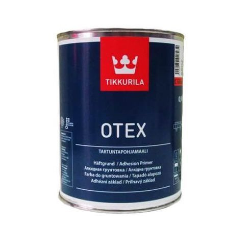 Грунт алкидный адгезионный Tikkurila Otex 0,9L (C) , бесцветная для колеровки в яркие, насыщенные цвета. #1