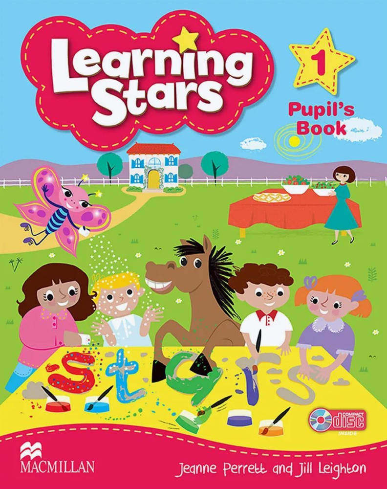 Learning Stars 1 Level 1 Pupils, Activity+ Maths Book+диск #1