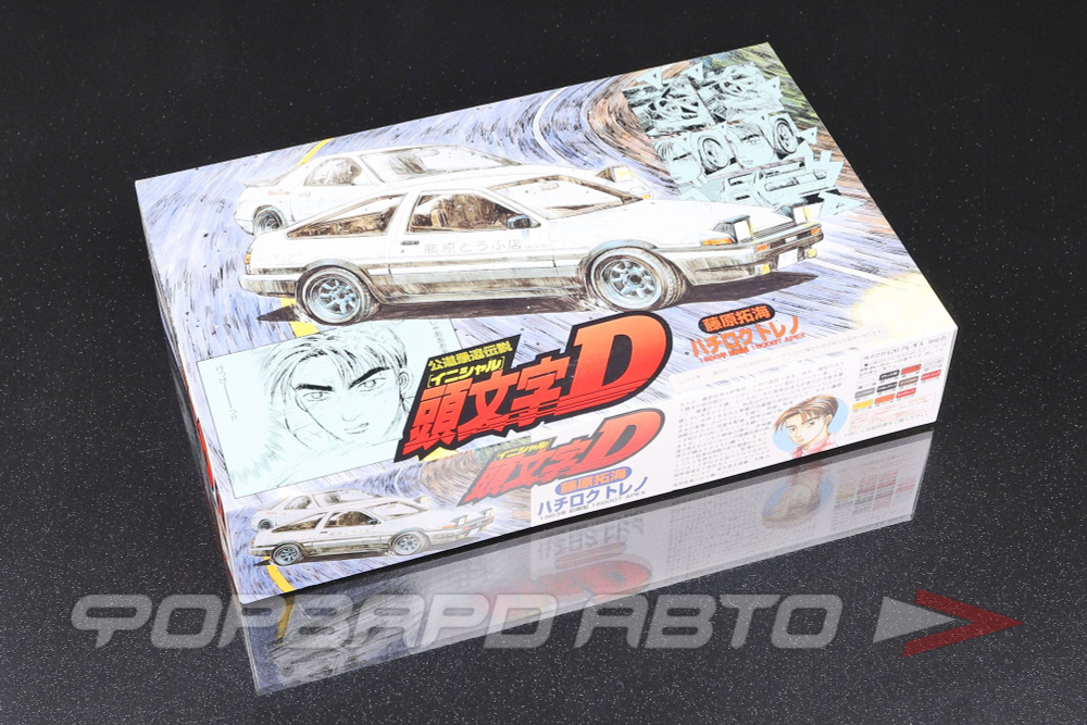 Сборная модель Toyota Trueno AE86 Initiral D Apex FU18367 FUJIMI Япония #1