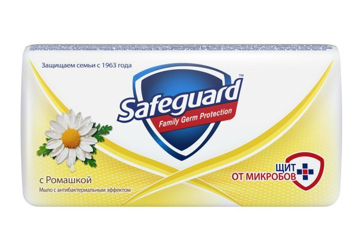 Safeguard Твердое мыло С ромашкой, 90 гр #1