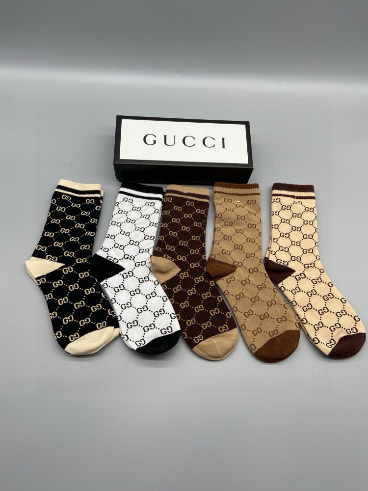 Носки спортивные Gucci, 5 пар #1