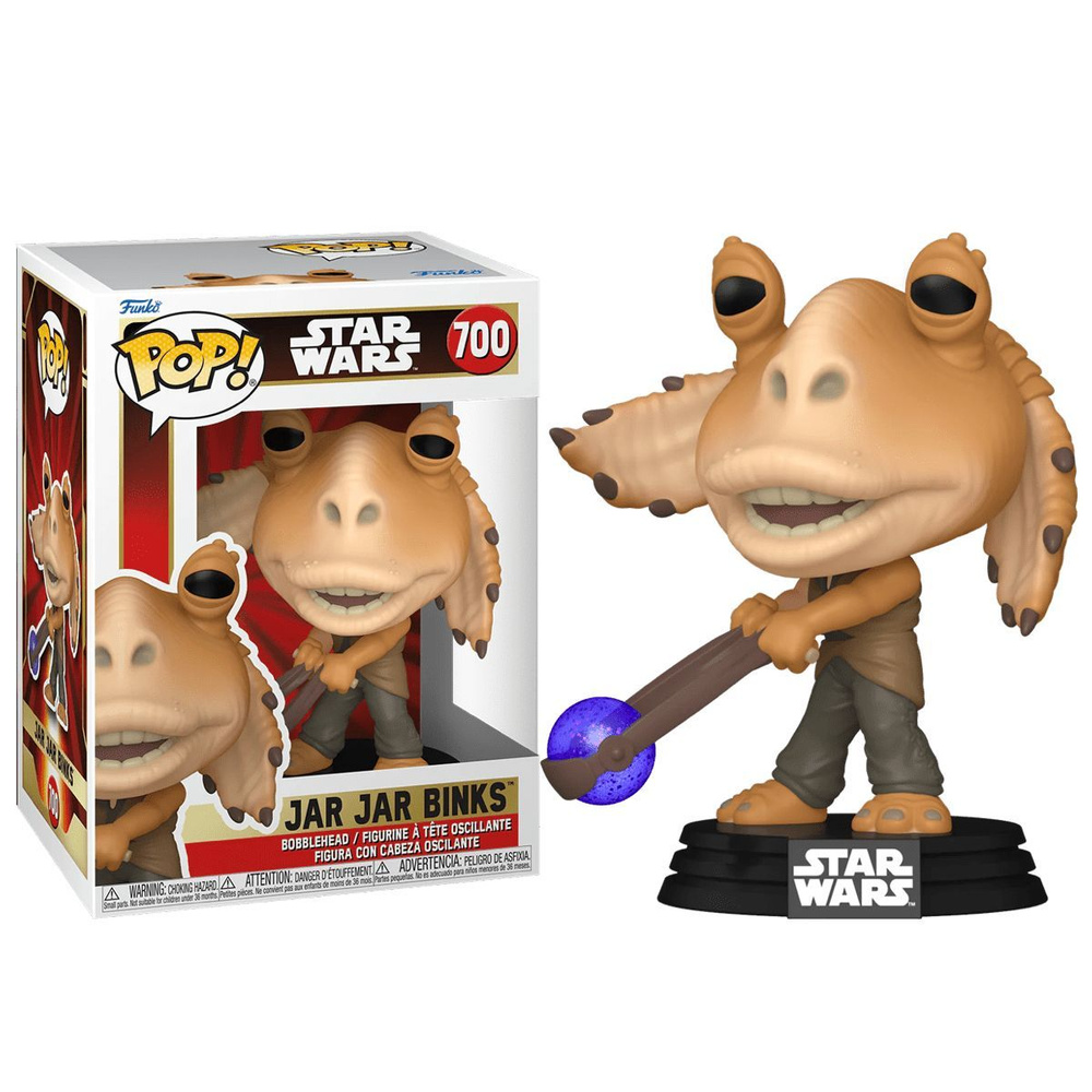 Фигурка Funko Pop! Star Wars: Jar-Jar Binks with Booma Balls (Фанко Поп Джа-Джа Бинкс из фильма Звёздные #1