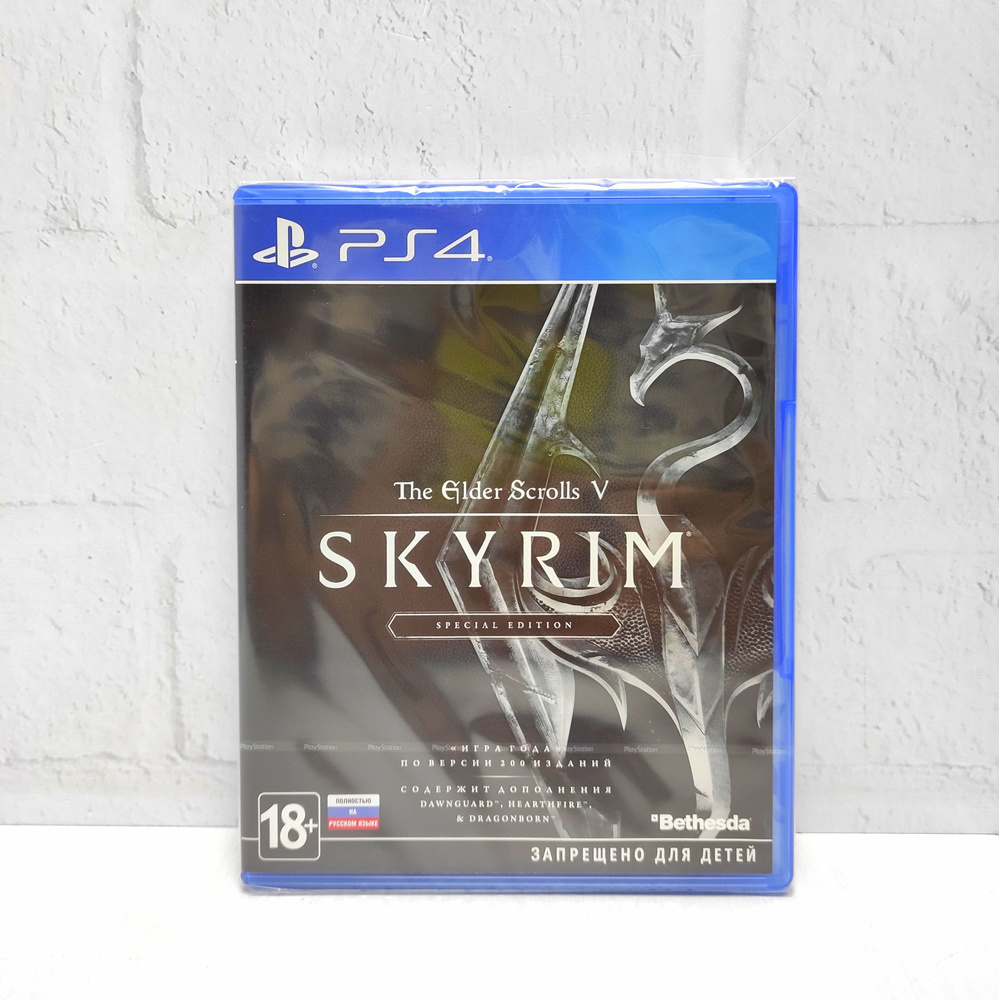 The Elder Scrolls 5 (V) Skyrim Special Edition Полностью на русском Видеоигра на диске PS4 / PS5. Товар #1