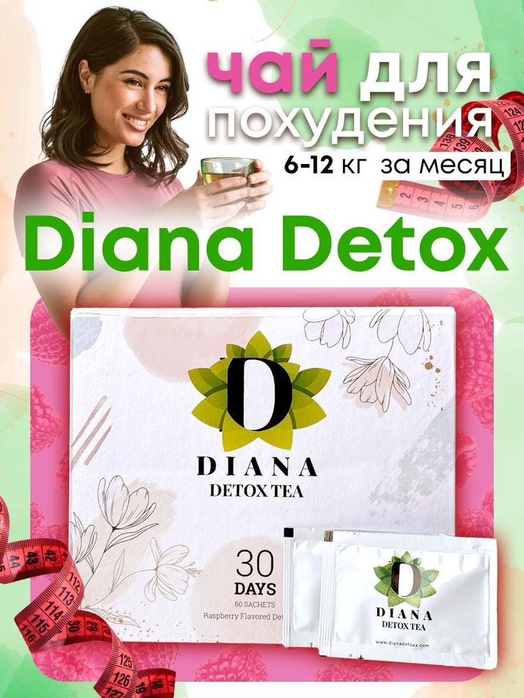 Турецкий Чай для похудения Diana Detox #1